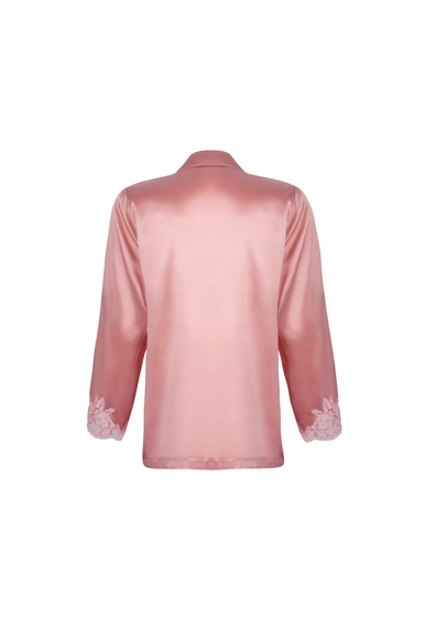 Женская пижамная шелковая домашняя рубашка-топ с кружевом Lise Charmel ALC3480 купить в интернет-магазине Bestelle фото 5