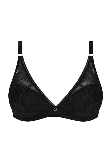 Черный бюстгальтер с мягкими чашками на косточках Antigel ECJ7007 купить в интернет-магазине Bestelle фото 1