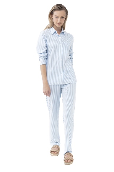 Женские домашние хлопковые брюки в полоску Mey 17203 купить в интернет-магазине Bestelle фото 1