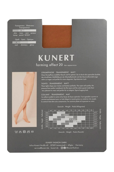 Колготки бежевые Forming Effect 20 den Kunert 110316700 купить в интернет-магазине Bestelle фото 8