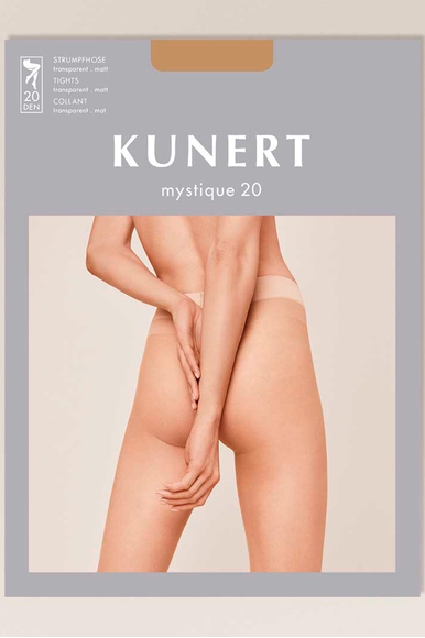 Колготки бежевые Mystique 20 den Kunert 110352000 купить в интернет-магазине Bestelle фото 3