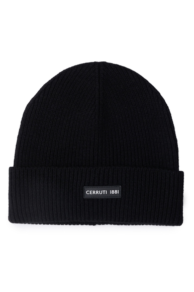 Мужская чёрная шапка  Cerruti 1881 CECP06708LU купить в интернет-магазине Bestelle фото 1