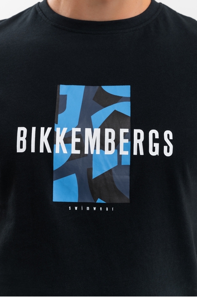 Мужская хлопковая футболка Bikkembergs BKK3MTS03 купить в интернет-магазине Bestelle фото 4