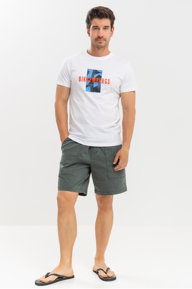  Мужская хлопковая футболка  Bikkembergs BKK3MTS03 купить в интернет-магазине Bestelle фото 3