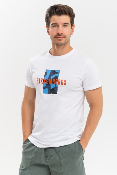  Мужская хлопковая футболка  Bikkembergs BKK3MTS03 купить в интернет-магазине Bestelle фото 1