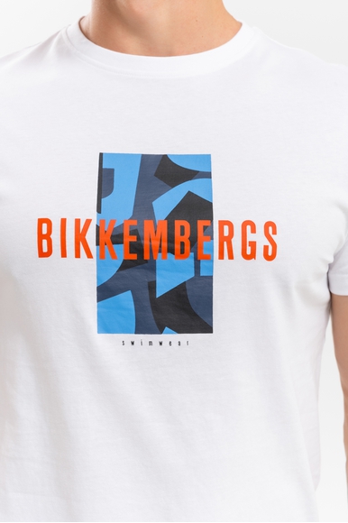  Мужская хлопковая футболка  Bikkembergs BKK3MTS03 купить в интернет-магазине Bestelle фото 4