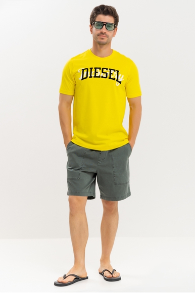  Мужская хлопковая футболка  Diesel A124410GRAI купить в интернет-магазине Bestelle фото 3
