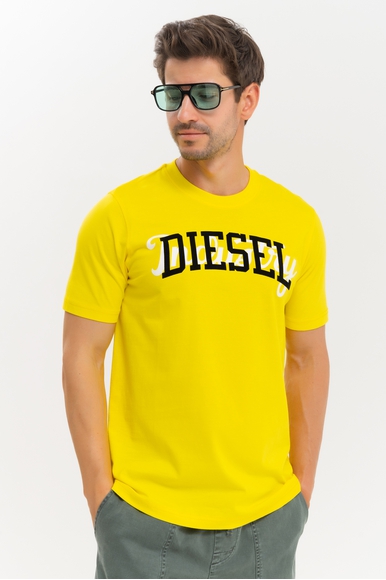 Мужская хлопковая футболка  Diesel A124410GRAI купить в интернет-магазине Bestelle фото 1