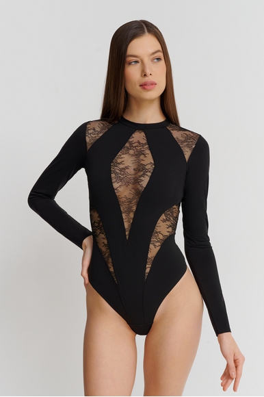Женское чёрное боди  LIVY 654789805 купить в интернет-магазине Bestelle фото 1
