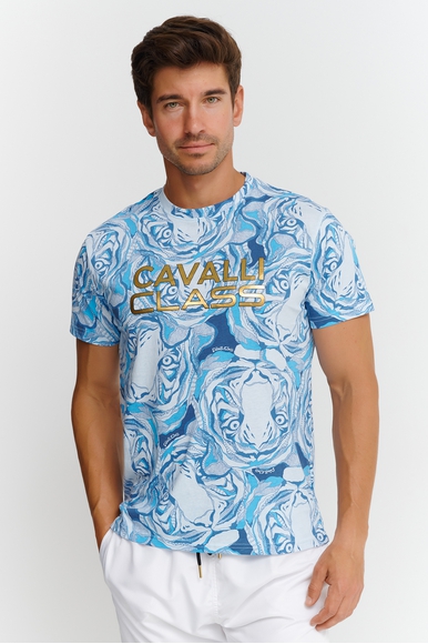  Мужская хлопковая футболка  Cavalli Class CLL2MTS05 купить в интернет-магазине Bestelle фото 1