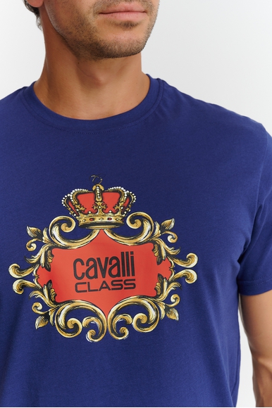  Мужская хлопковая футболка  Cavalli Class CLL2MTS02 купить в интернет-магазине Bestelle фото 4