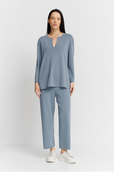 Женский синий джемпер  Max Mara Leisure SOTTILE 242636603 купить в интернет-магазине Bestelle фото 3