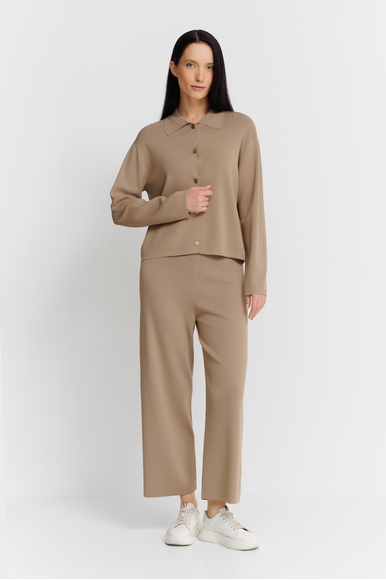 Женский бежевый кардиган  Max Mara Leisure KIOTA 242631601 купить в интернет-магазине Bestelle фото 3