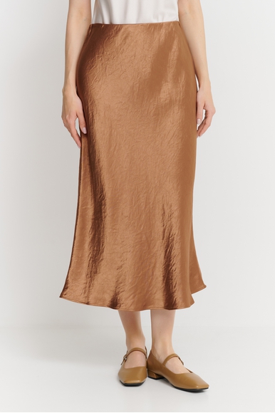 Коричневая юбка А-силуэта Max Mara Leisure ALESSIO 242610601 купить в интернет-магазине Bestelle фото 1