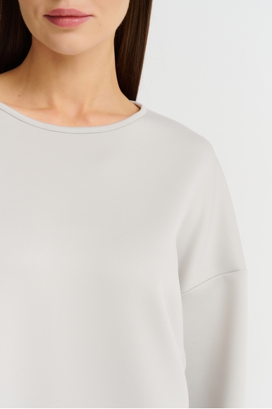 Длинное платье жемчужного цвета Max Mara Leisure BRAIDA 242662610 купить в интернет-магазине Bestelle фото 5