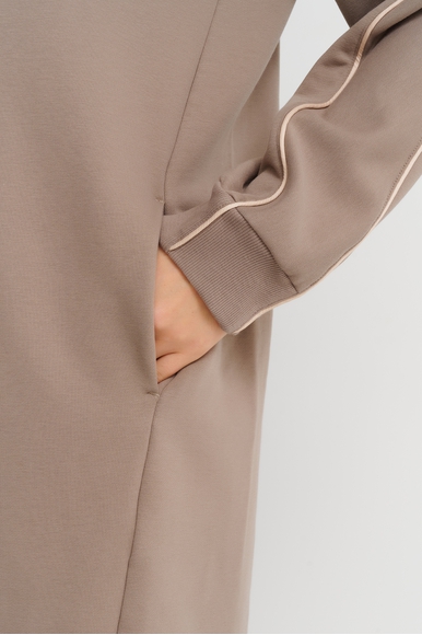 Короткое бежевое платье  Max Mara Leisure VELLO 242662604 купить в интернет-магазине Bestelle фото 5