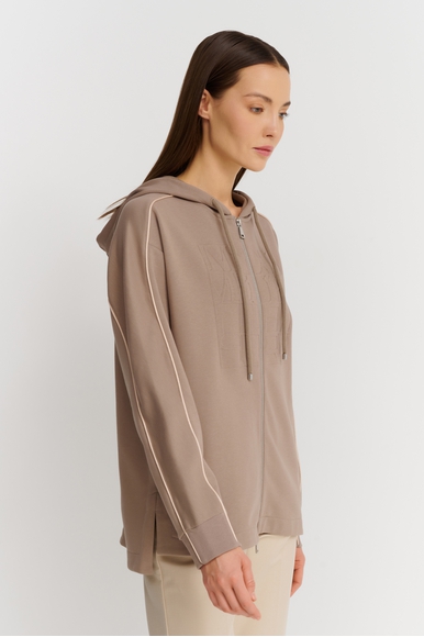 Женское бежевое худи  Max Mara Leisure ALBORE 242692601 купить в интернет-магазине Bestelle фото 2