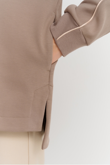 Женское бежевое худи  Max Mara Leisure ALBORE 242692601 купить в интернет-магазине Bestelle фото 5