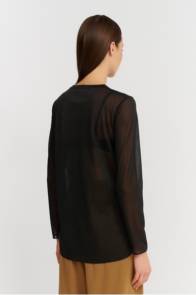  Блузка с длинным рукавом  Max Mara Leisure PRUGNA 242694605 купить в интернет-магазине Bestelle фото 3