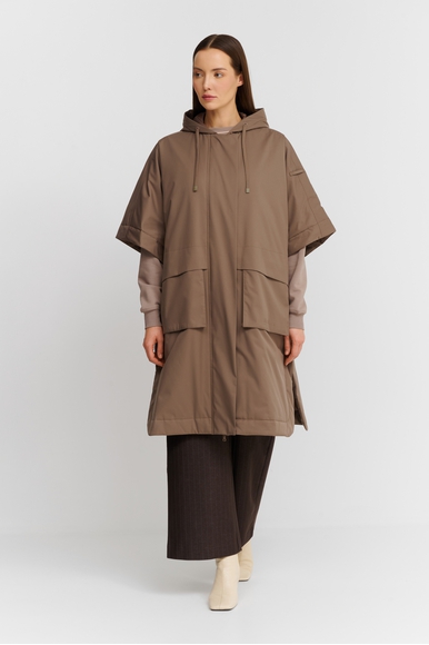 Женский коричневый плащ  Max Mara Leisure MARATEA 242673601 купить в интернет-магазине Bestelle фото 1