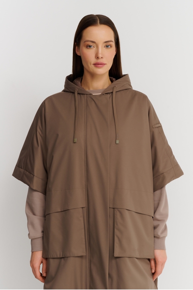 Женский коричневый плащ  Max Mara Leisure MARATEA 242673601 купить в интернет-магазине Bestelle фото 4