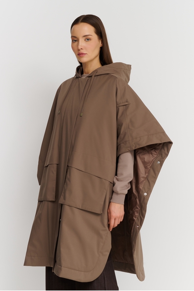 Женский коричневый плащ  Max Mara Leisure MARATEA 242673601 купить в интернет-магазине Bestelle фото 5