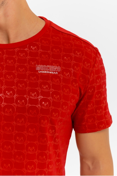 Мужская красная пижама Moschino 21014414 купить в интернет-магазине Bestelle фото 3