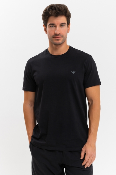  Мужская хлопковая пижама с шортами  Emporio Armani 1115734F720 купить в интернет-магазине Bestelle фото 2