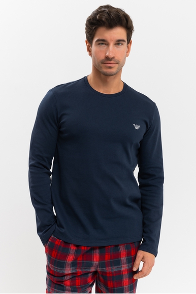  Мужская хлопковая пижама с брюками  Emporio Armani 1119554F599 купить в интернет-магазине Bestelle фото 2