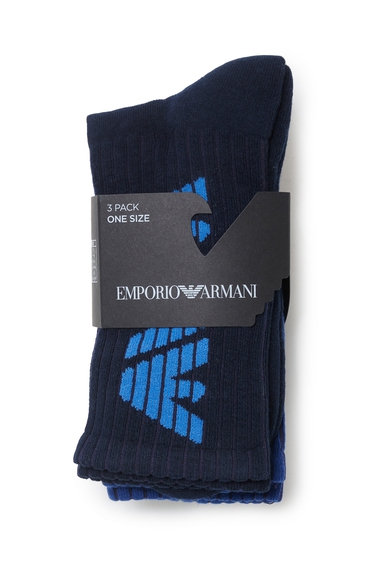  Набор мужских носков 3 шт  Emporio Armani 3031334F300 купить в интернет-магазине Bestelle фото 1