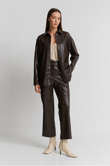  Женский коричневый жакет  Max Mara Leisure QUANTUM 242691604 купить в интернет-магазине Bestelle фото 3