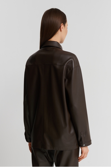  Женский коричневый жакет  Max Mara Leisure QUANTUM 242691604 купить в интернет-магазине Bestelle фото 2