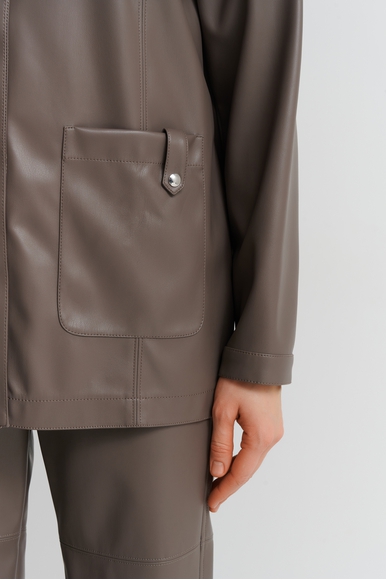 Женский коричневый жакет  Max Mara Leisure QUANTUM 242691604 купить в интернет-магазине Bestelle фото 5