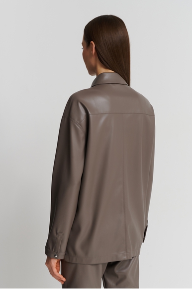 Женский коричневый жакет  Max Mara Leisure QUANTUM 242691604 купить в интернет-магазине Bestelle фото 2
