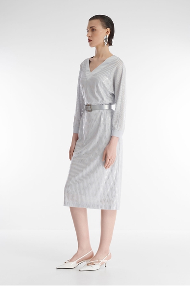 Платье миди с длинными рукавами Caterina Leman SU8088-50 купить в интернет-магазине Bestelle фото 2