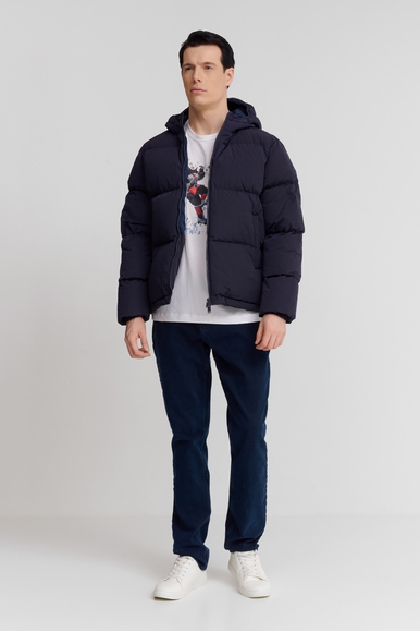 Синяя мужская куртка  Bluemint BM DOWN JACKET купить в интернет-магазине Bestelle фото 3