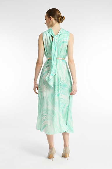 Длинное зеленое платье без рукавов Caterina Leman SU7018-115 купить в интернет-магазине Bestelle фото 3