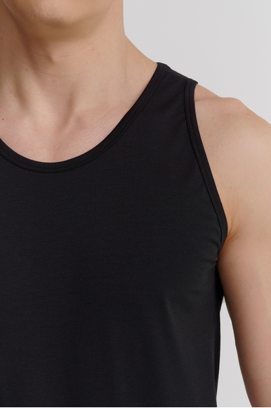 Мужская майка из тонкого хлопкового трикотажа Zimmerli 1721460 купить в интернет-магазине Bestelle фото 4