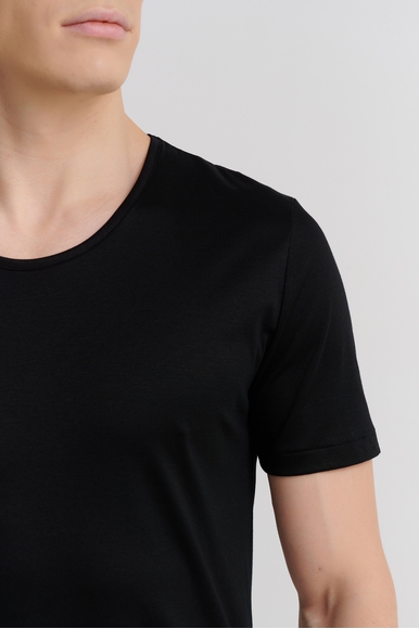 Мужская хлопковая приталенная футболка Zimmerli 2861441 купить в интернет-магазине Bestelle фото 16