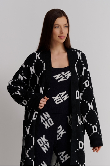 Женский чёрный кардиган  DKNY YI00031 купить в интернет-магазине Bestelle фото 4