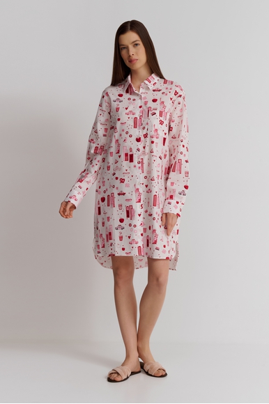  Женский домашний халат на пуговицах  DKNY YI30037 купить в интернет-магазине Bestelle фото 1