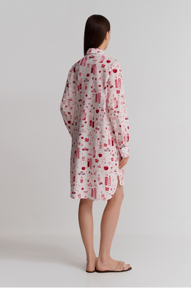  Женский домашний халат на пуговицах  DKNY YI30037 купить в интернет-магазине Bestelle фото 2