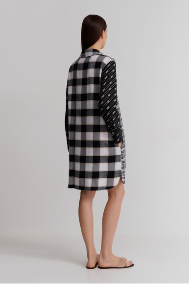  Женский короткий халат на пуговицах  DKNY YI30021 купить в интернет-магазине Bestelle фото 2