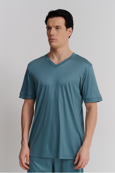  Мужская пижама с шортами  Zimmerli 18841100 купить в интернет-магазине Bestelle фото 3