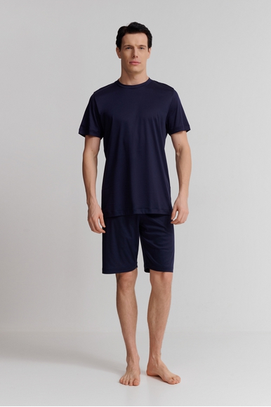 Мужская хлопковая пижама с шортами Zimmerli 28641102 купить в интернет-магазине Bestelle фото 1
