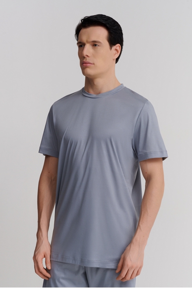 Мужская хлопковая пижама с шортами  Zimmerli 28641102 купить в интернет-магазине Bestelle фото 3