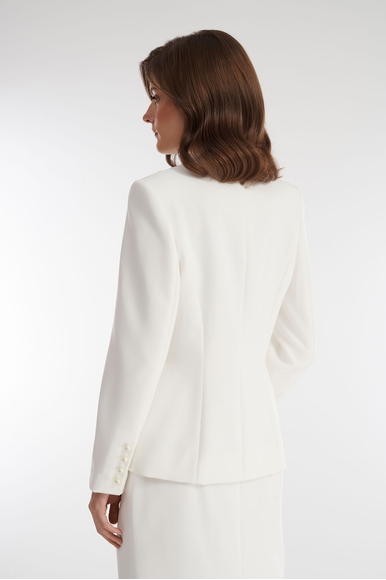 Женский белый жакет Caterina Leman ZA8278-218 купить в интернет-магазине Bestelle фото 3