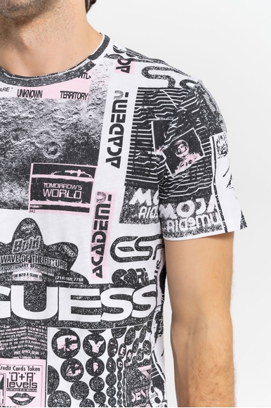  Мужская хлопковая футболка  Guess M3BI66K9RM1 купить в интернет-магазине Bestelle фото 4