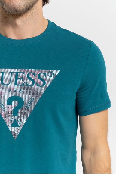  Мужская хлопковая футбола  Guess M4RI29J1314 купить в интернет-магазине Bestelle фото 4
