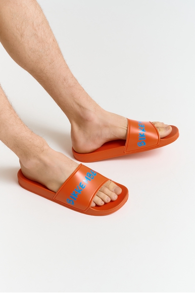 Мужские оранжевые шлепанцы Bikkembergs BKK3MSR03 купить в интернет-магазине Bestelle фото 6